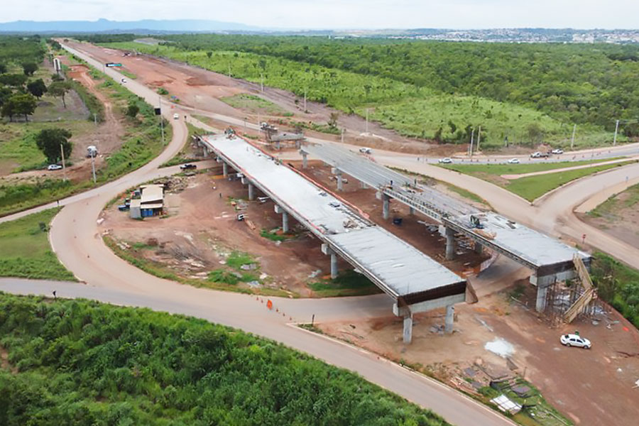 Brasil informa sobre avances en el Contorno Norte de Cuiabá en la BR-163