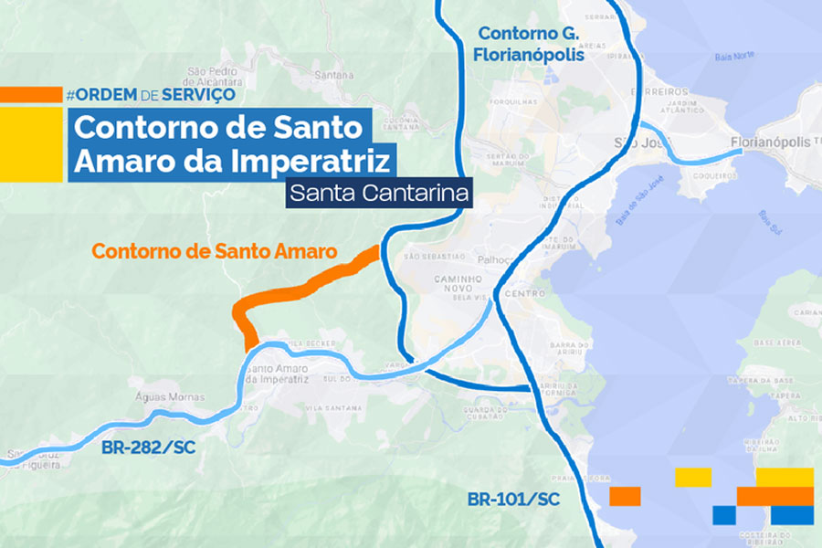 Brasil inicia elaboración del proyecto Contorno Santo Amaro da Imperatriz