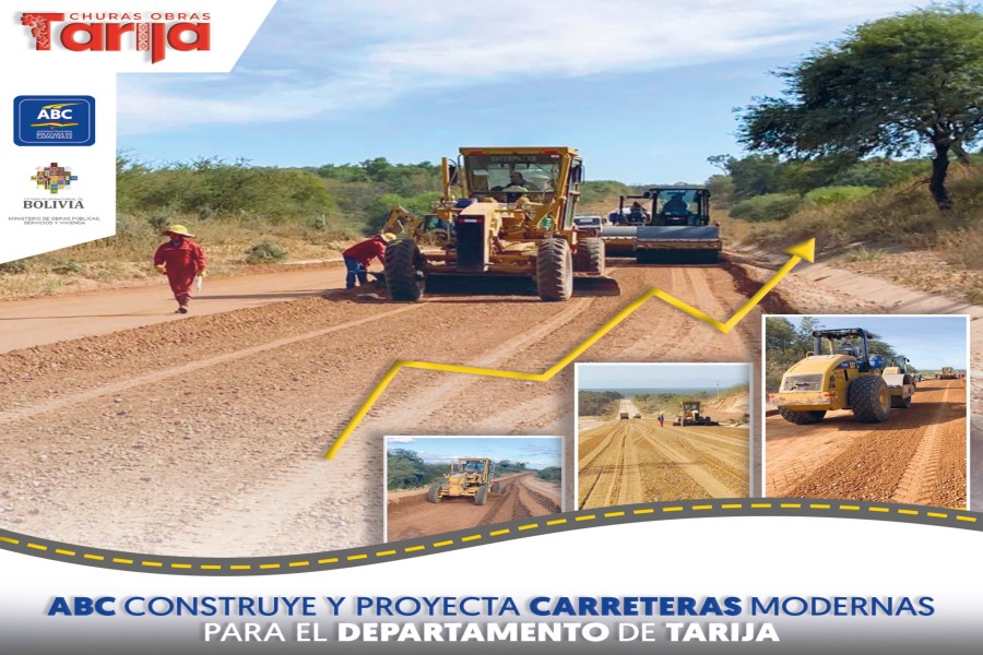 Bolivia: Gobierno garantiza cerca de USD 52 millones para carreteras en Tarija