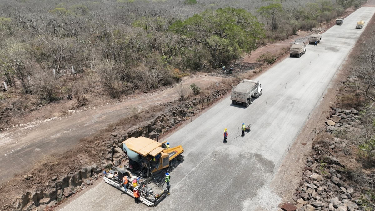 México: Construcción de la carretera Mante-Ocampo-Tula lleva un avance del 50 %