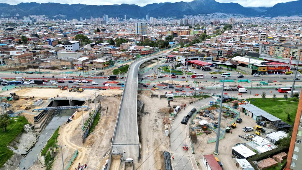 Proyecto troncal de la av. 68: Bogotá entregará el puente de la calle 3 en agosto próximo 