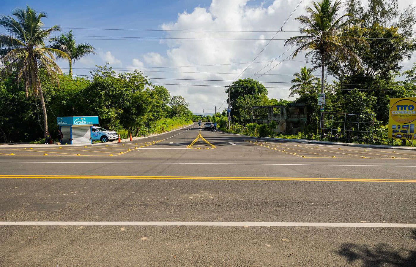 República Dominicana reconstruye carretera Vicentillo-Magarín-La Candelaria