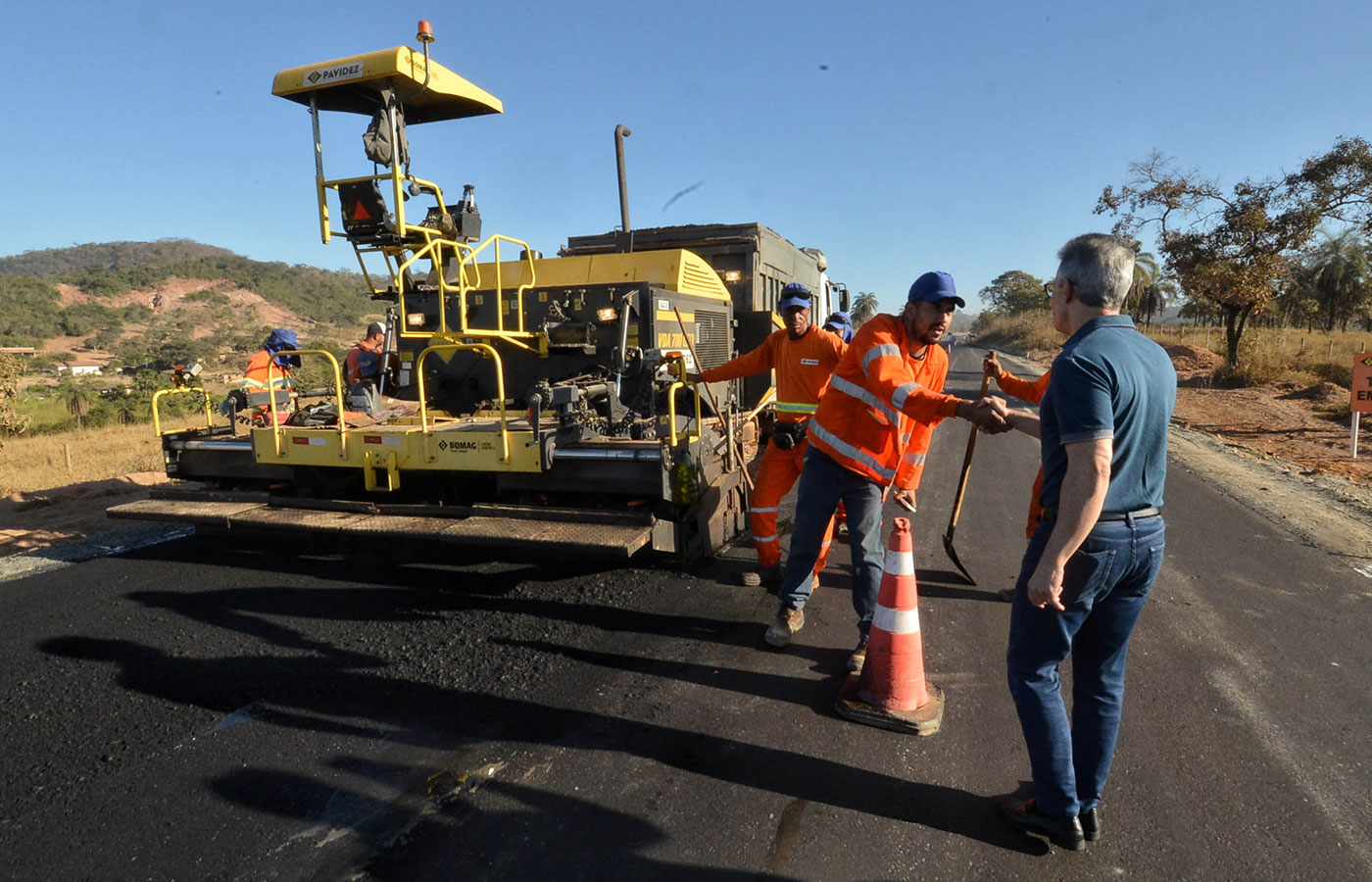 Brasil: Pavimentación de la MG-060 tiene un avance del 67%