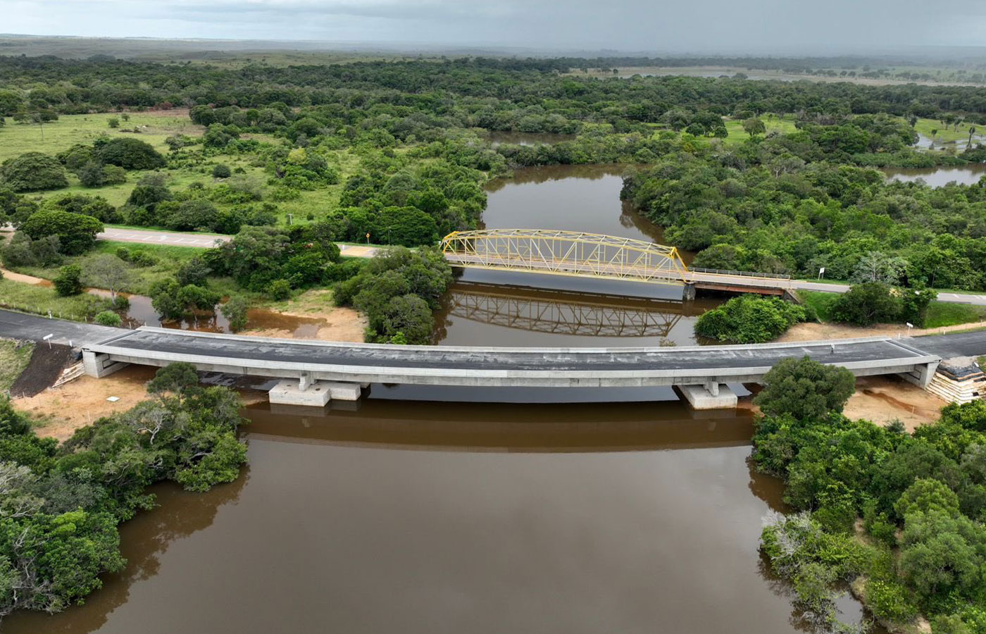 Malla Vial del Meta: Colombia finaliza las obras en los puentes Yucao y Guamal 