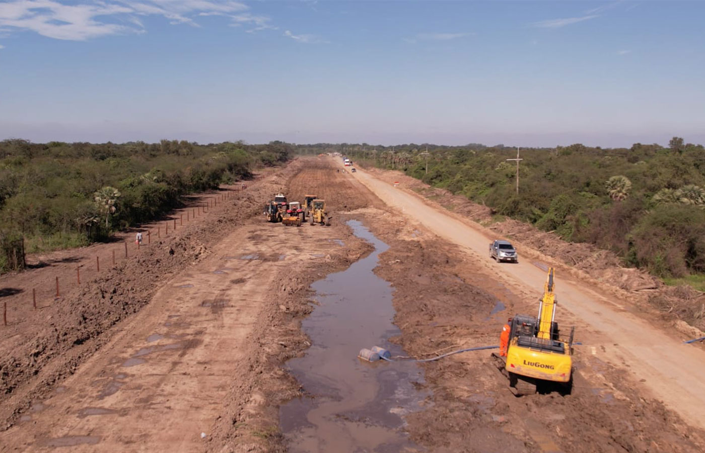 Paraguay: La ruta PY12 tiene sus cuatro lotes en ejecución simultánea