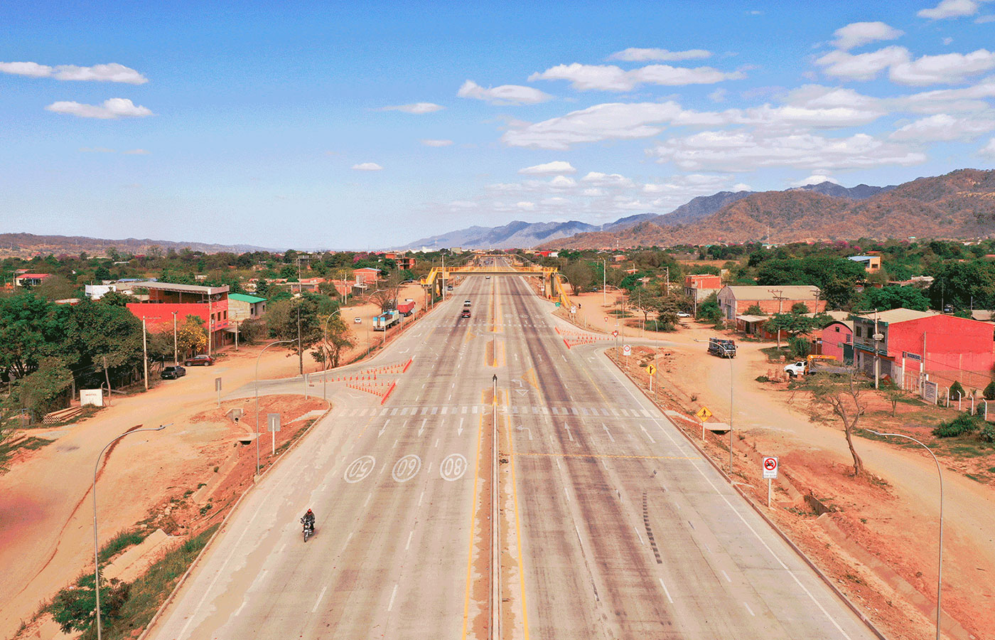 Bolivia inauguró la Doble Vía Yacuiba – Campo Pajoso, fase i