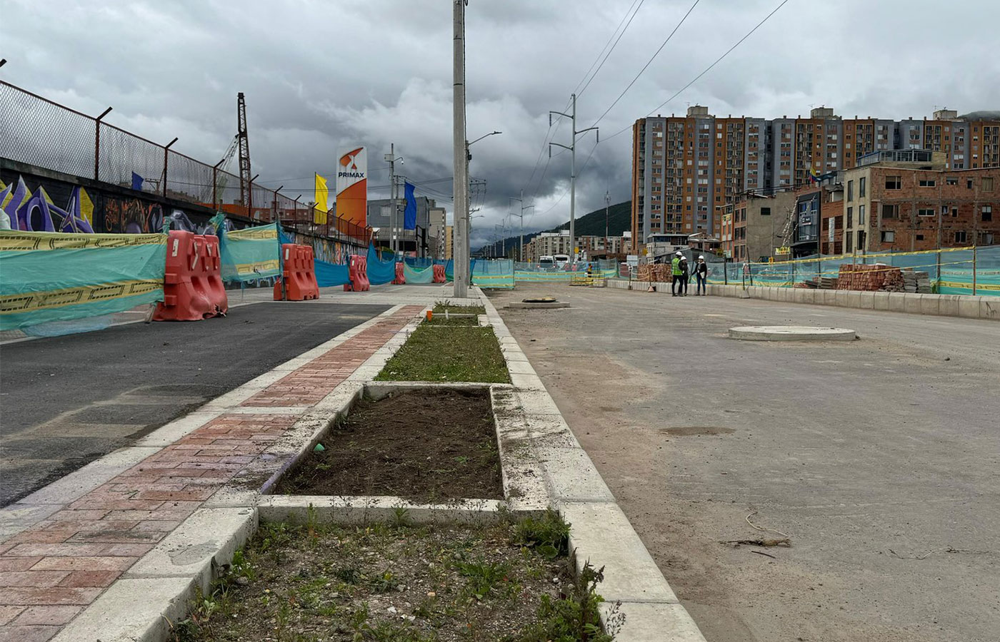 Colombia: Avances de la ampliación de la avenida Laureano Gómez