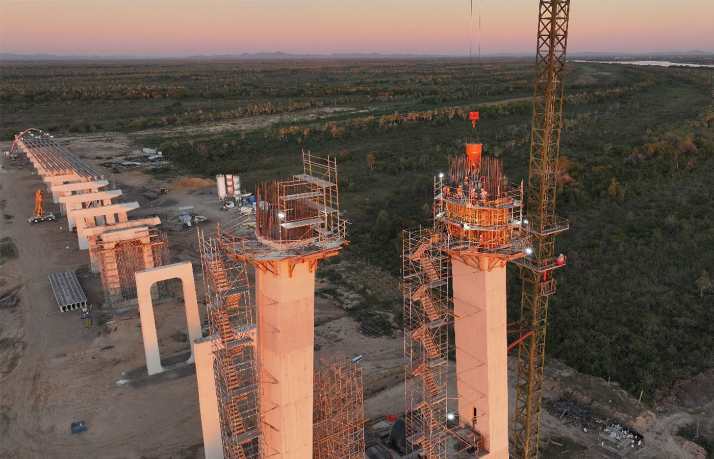 Paraguay: Construcción del Puente de la Bioceánica avanza en varios frentes