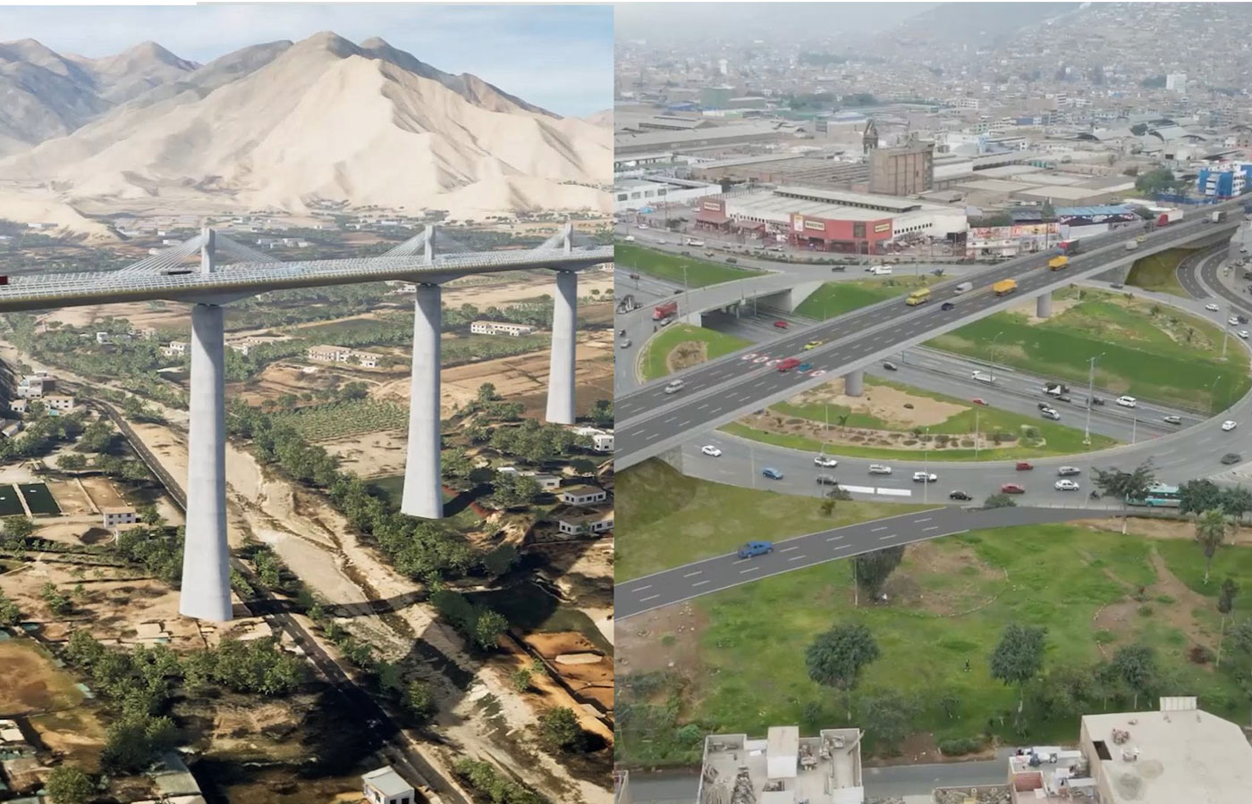 Perú avanza con la nueva Carretera Central y el Anillo Vial Periférico 