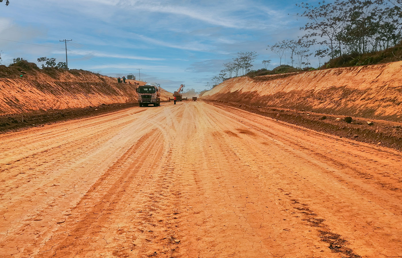 Bolivia: Construcción del tramo Porvenir – San Miguel tiene un avance del 14.17%