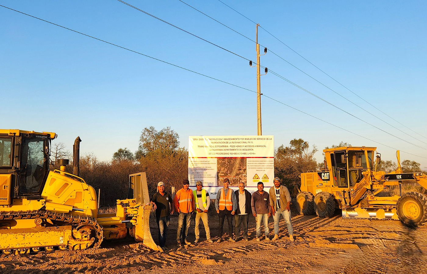 Tercer tramo del Corredor Bioceánico: inician las obras del Lote 2 