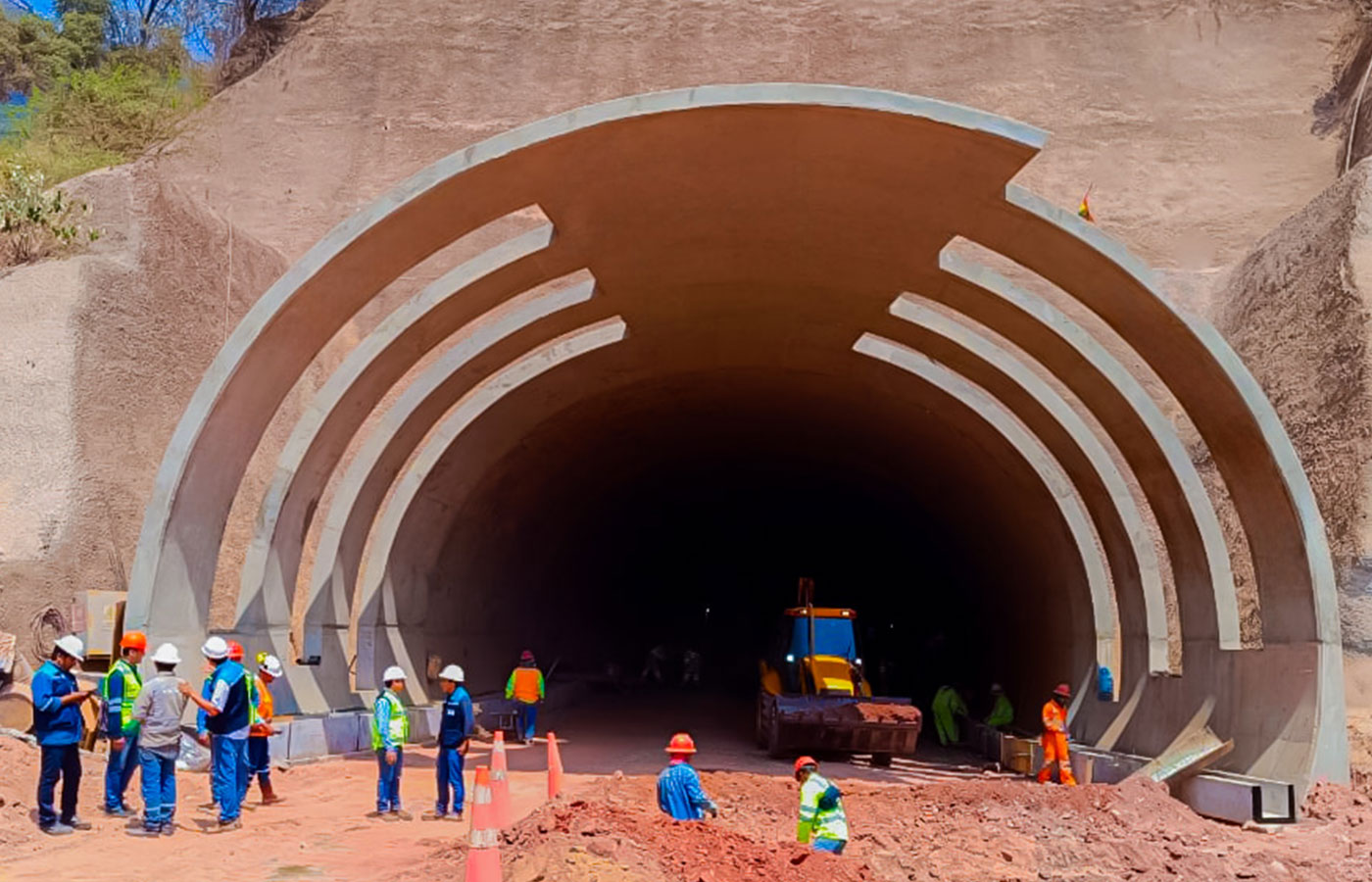 Bolivia: Construcción del túnel incahuasi tiene un avance del 86%