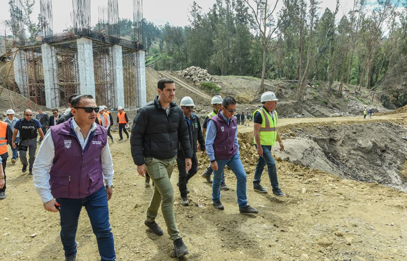 Ecuador: Construcción del Paso Lateral de Guaranda supera el 50% de avance