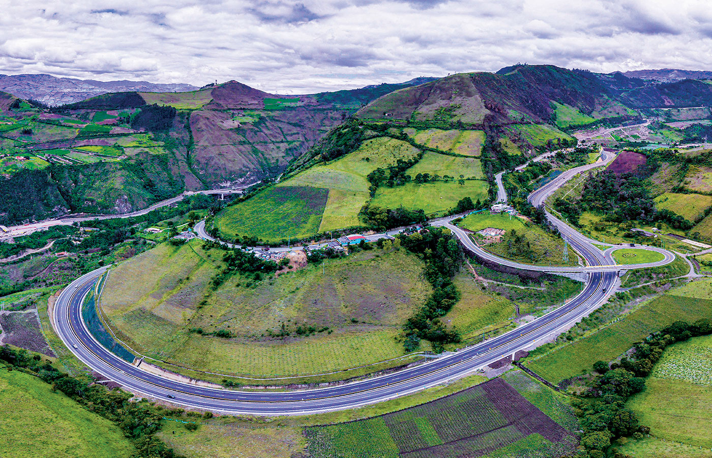 En las alturas: autopista Rumichaca-Pasto