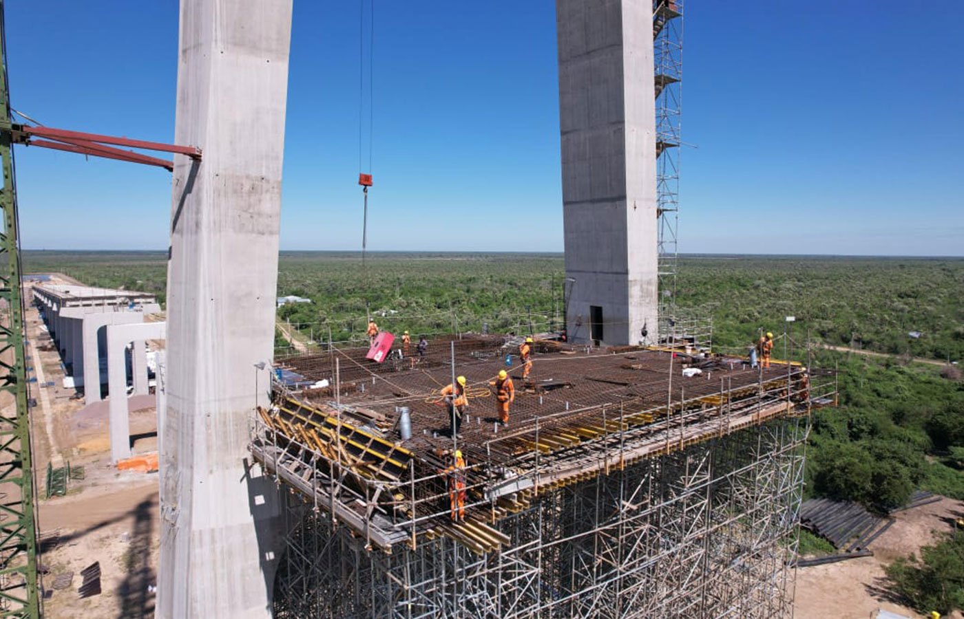 Paraguay y Chile destacan avances del puente de la ruta Bioceánica