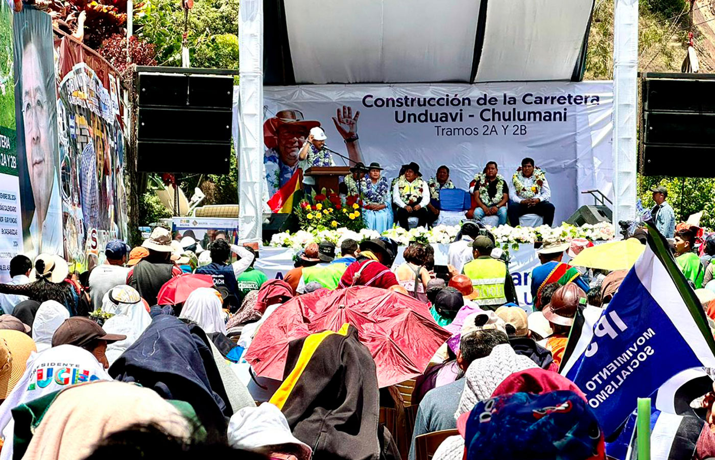 Bolivia inicia la construcción de la carretera Unduavi – Chulumani