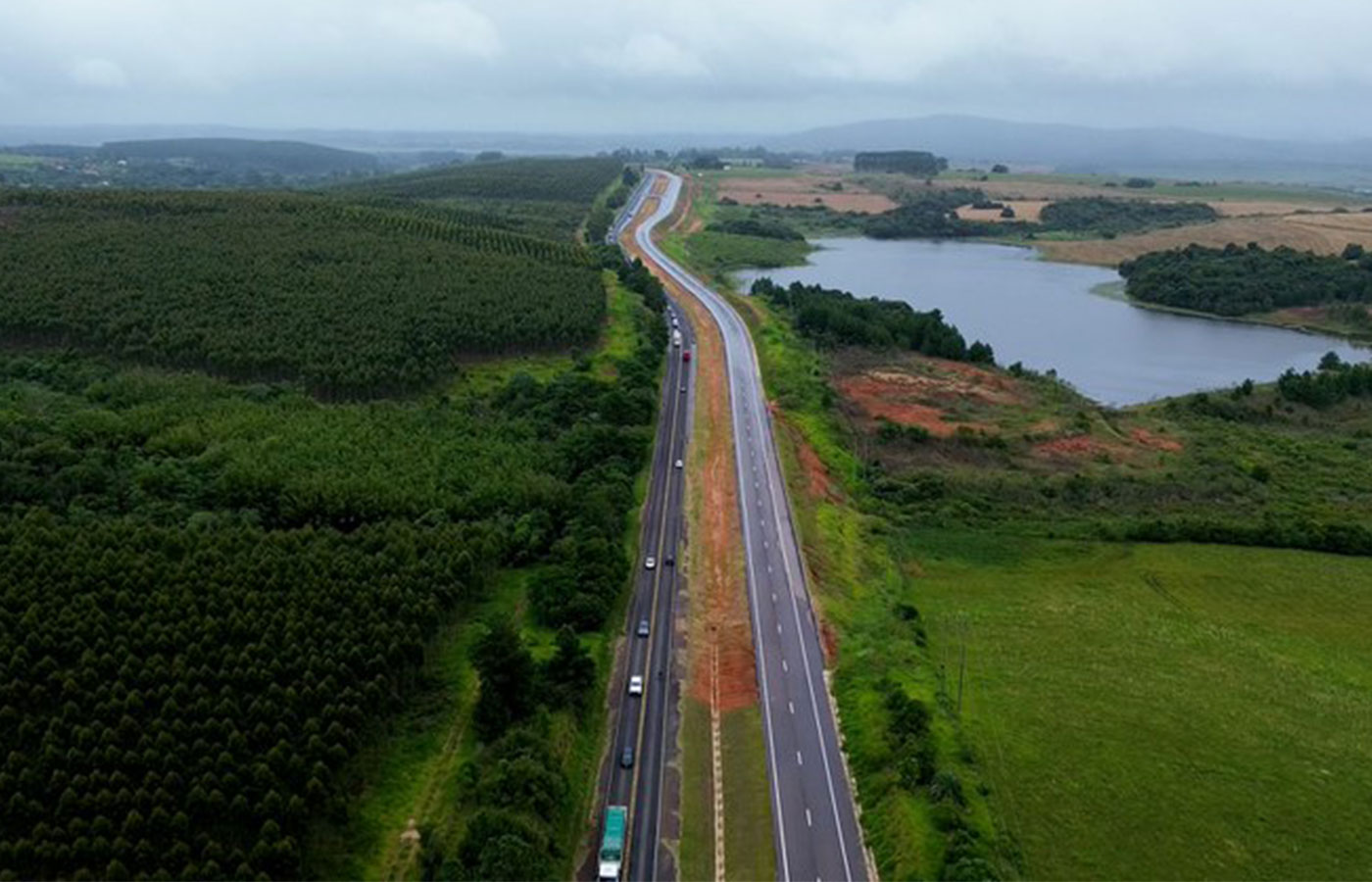 Brasil: DNIT entregará otros 16 km en la BR-116/RS, entre Guaíba y Pelotas