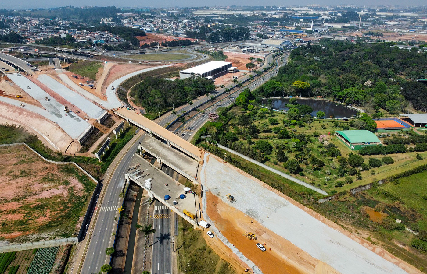 Brasil: Tramo norte de la Circunvalación Mário Covas alcanza 20% de avance