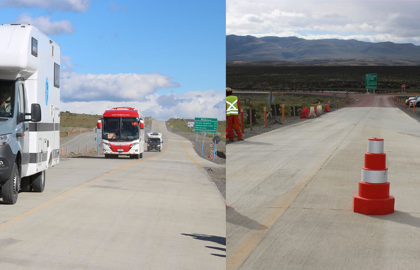 Chile habilita 12 kilómetros de la Ruta Y-150