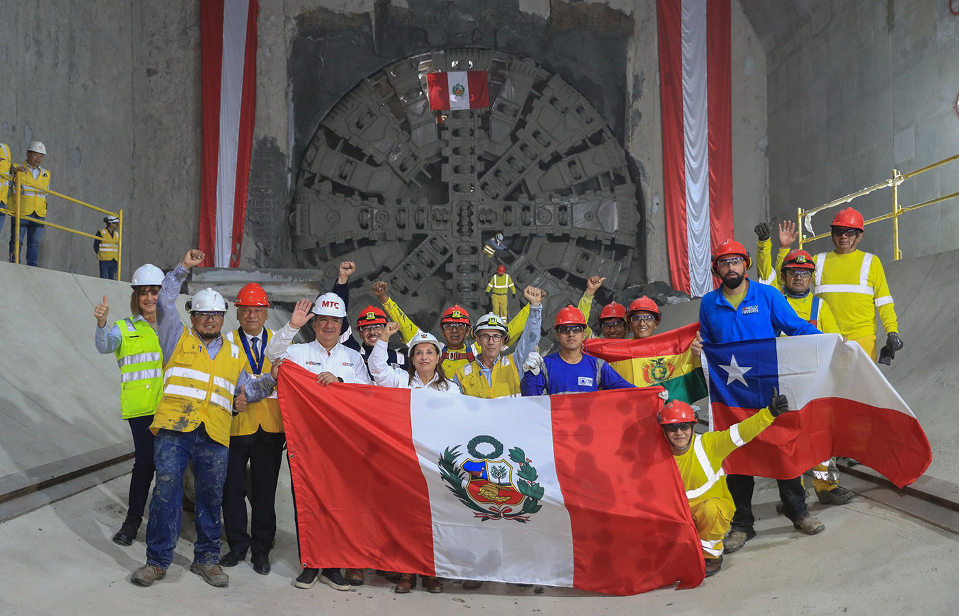 Metro de Lima: Tuneladora Delia llegó a la estación Parque Murillo en Breña 