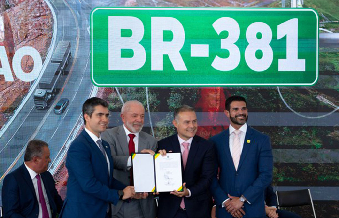 Brasil: Se firma concesión de la BR-381 en Minas Gerais