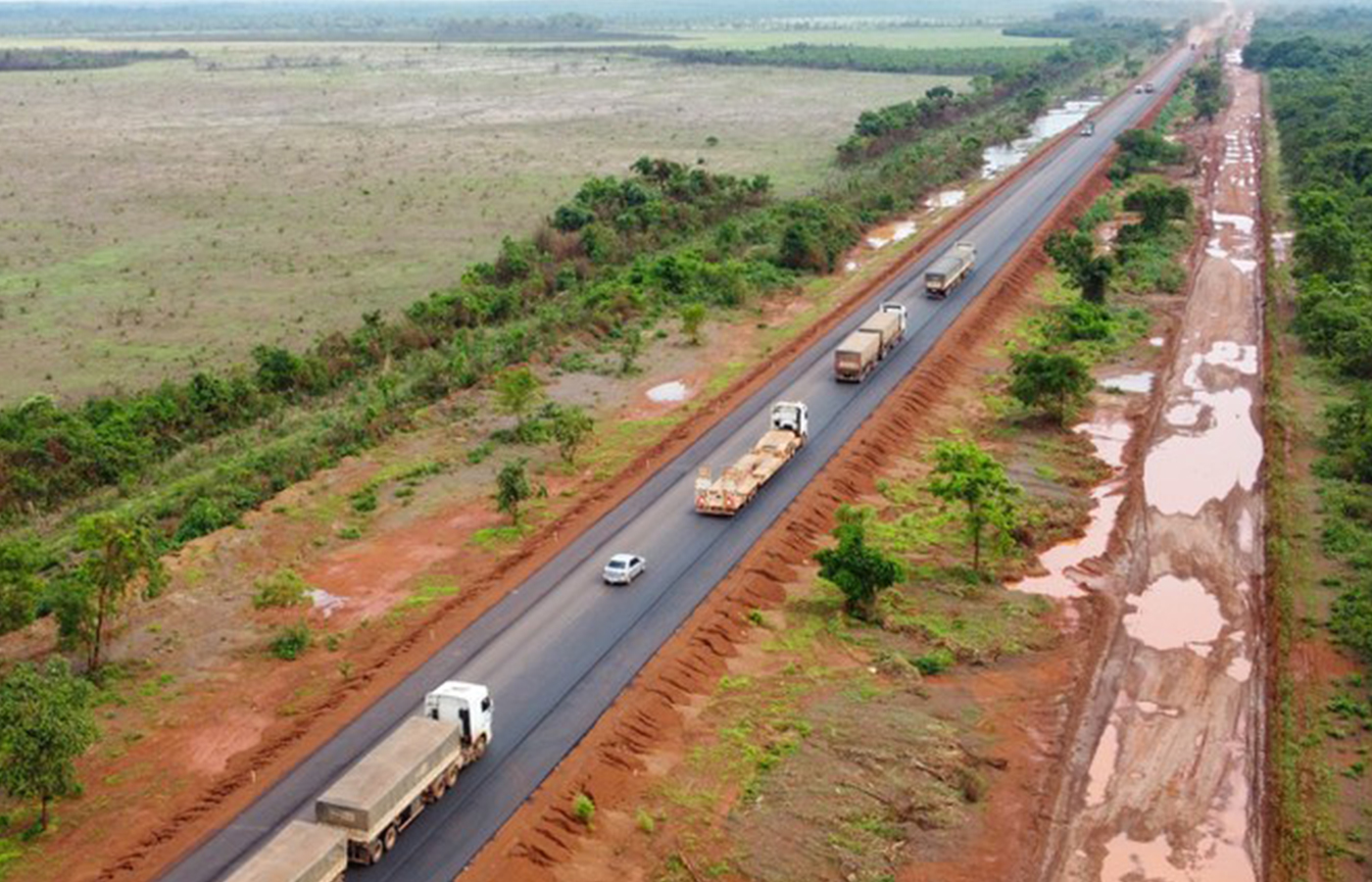 Brasil: Transportes recibe licencia ambiental para pavimentar tramo de la BR-158/MT