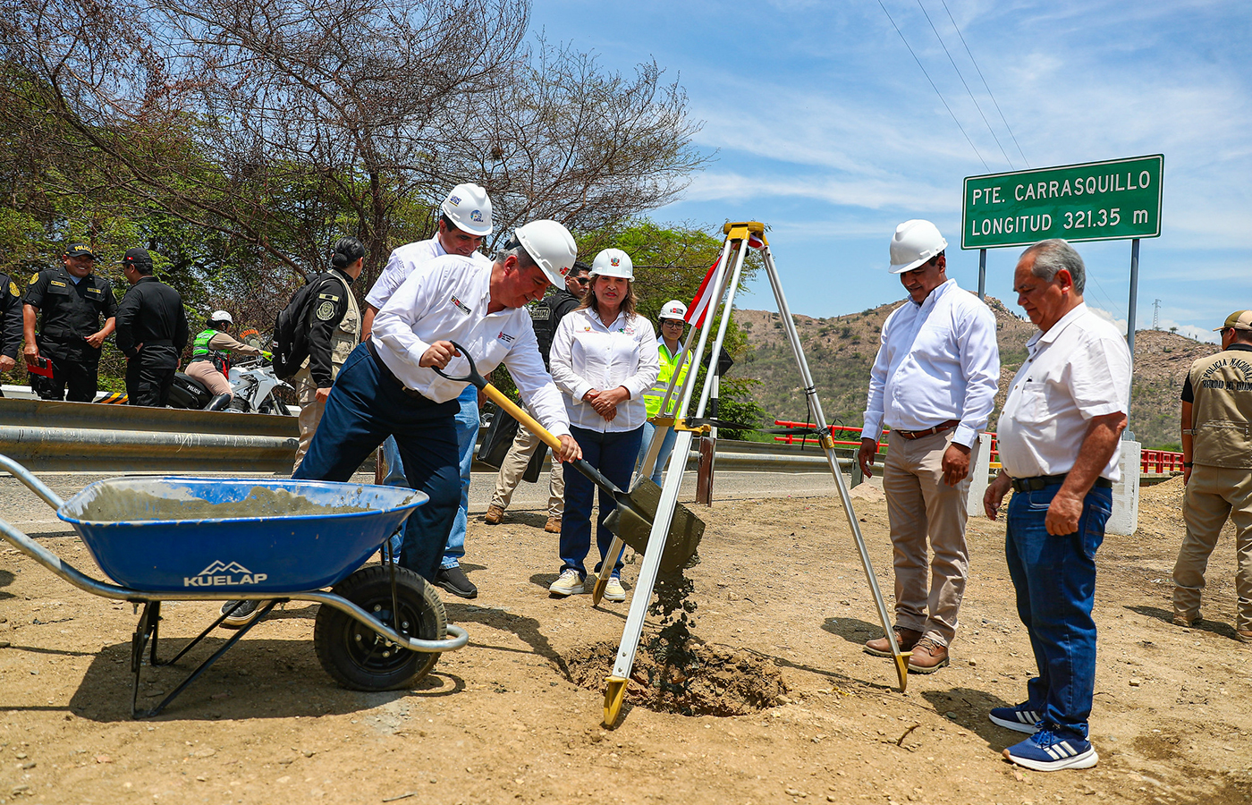 MTC inicia la construcción del puente Carrasquillo en Piura