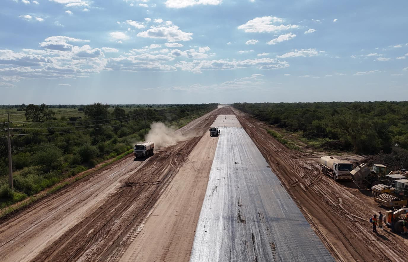 Paraguay: Construcción del Tramo III de la Ruta Bioceánica sigue adelante