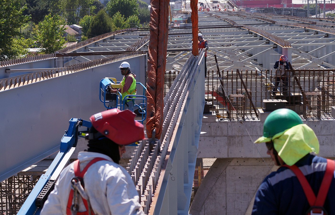 Chile: Construcción del Viaducto Chacabuco alcanza el 47% de avance