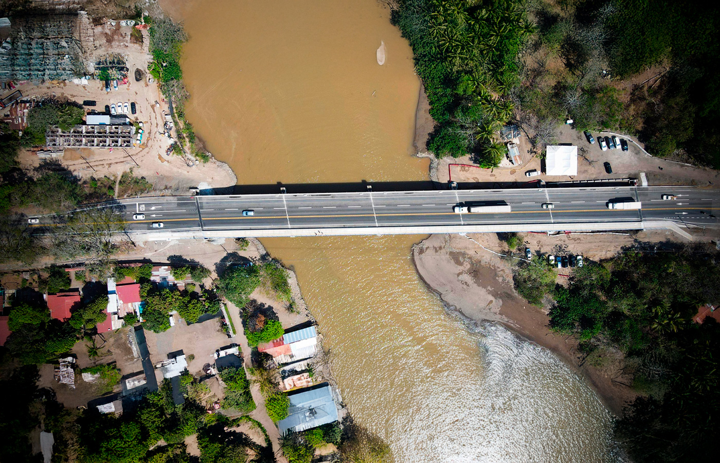 Costa Rica: Concluye ampliación del puente sobre el río Barranca 