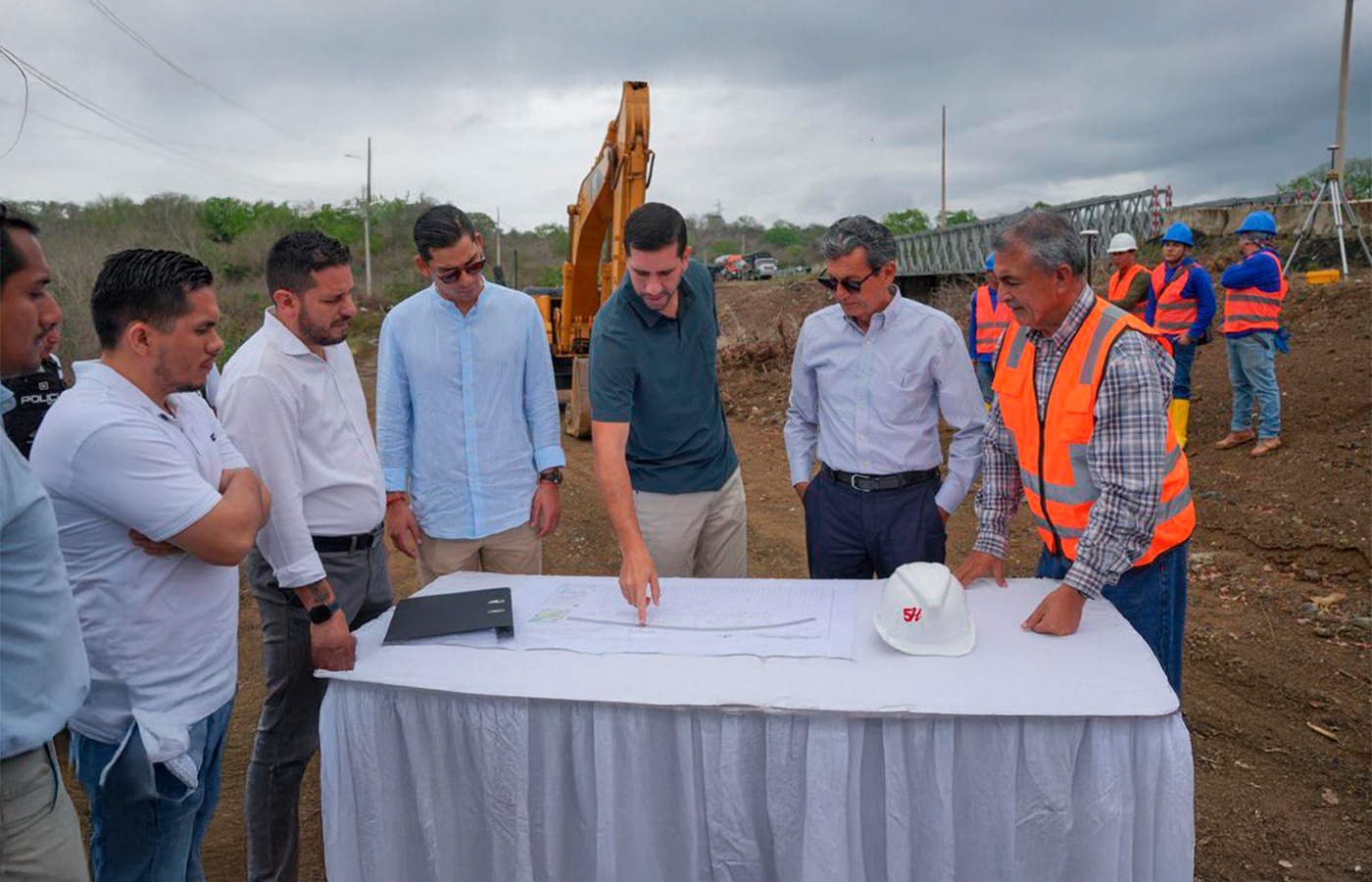 Ecuador: MTOP inicia la construcción del puente Quimís en Manabí