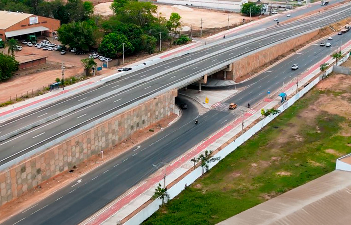 Brasil inaugura la Travesía Urbana de Imperatriz en la BR-010