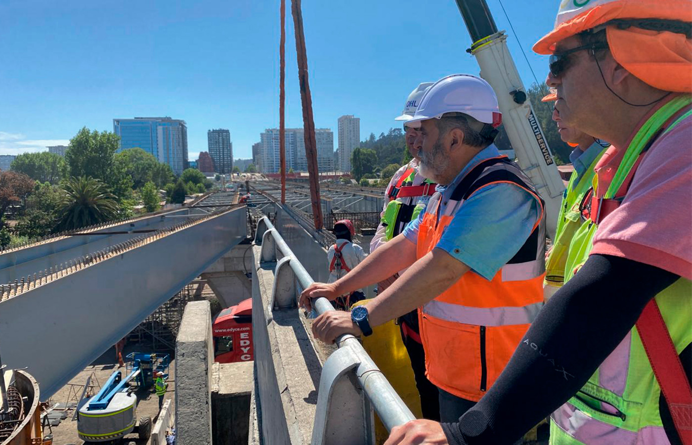 Chile: Construcción del Viaducto Chacabuco alcanza el 47% de avance