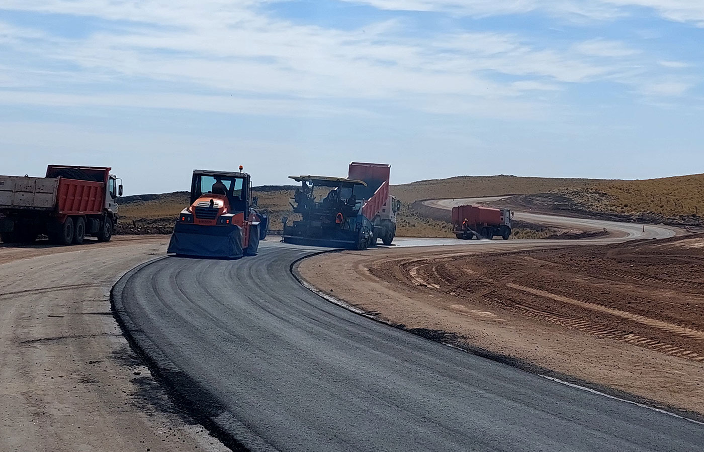 El asfaltado de la Ruta 42, Catamarca