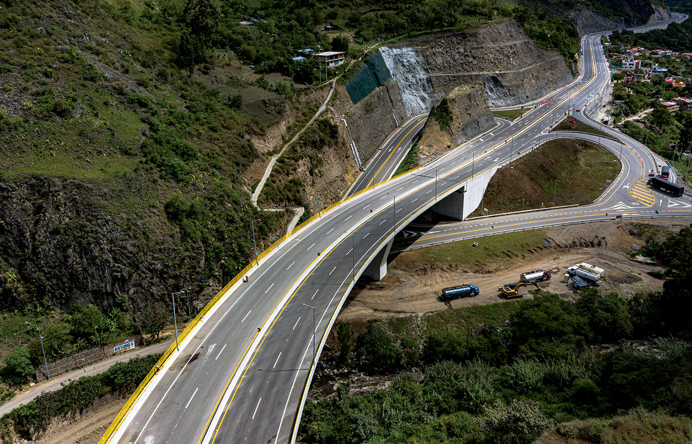 En las alturas: autopista Rumichaca – Pasto