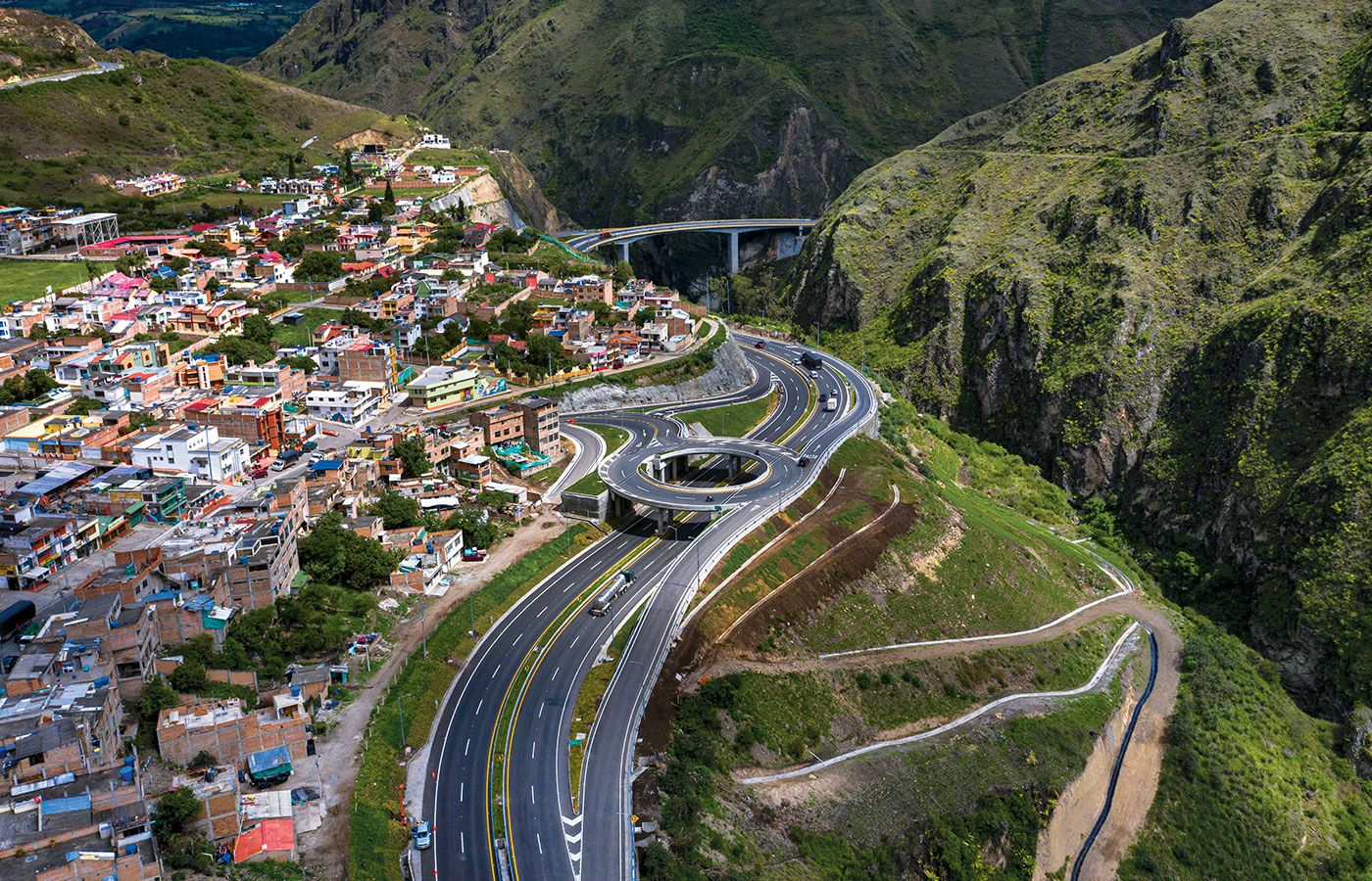 En las alturas: autopista Rumichaca-Pasto