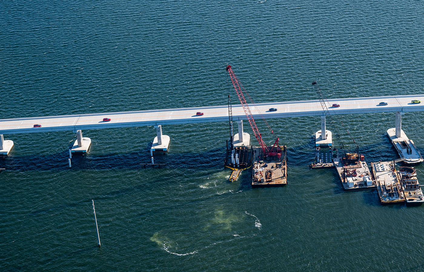 La NASA reemplaza puentes de la vía Causeway 