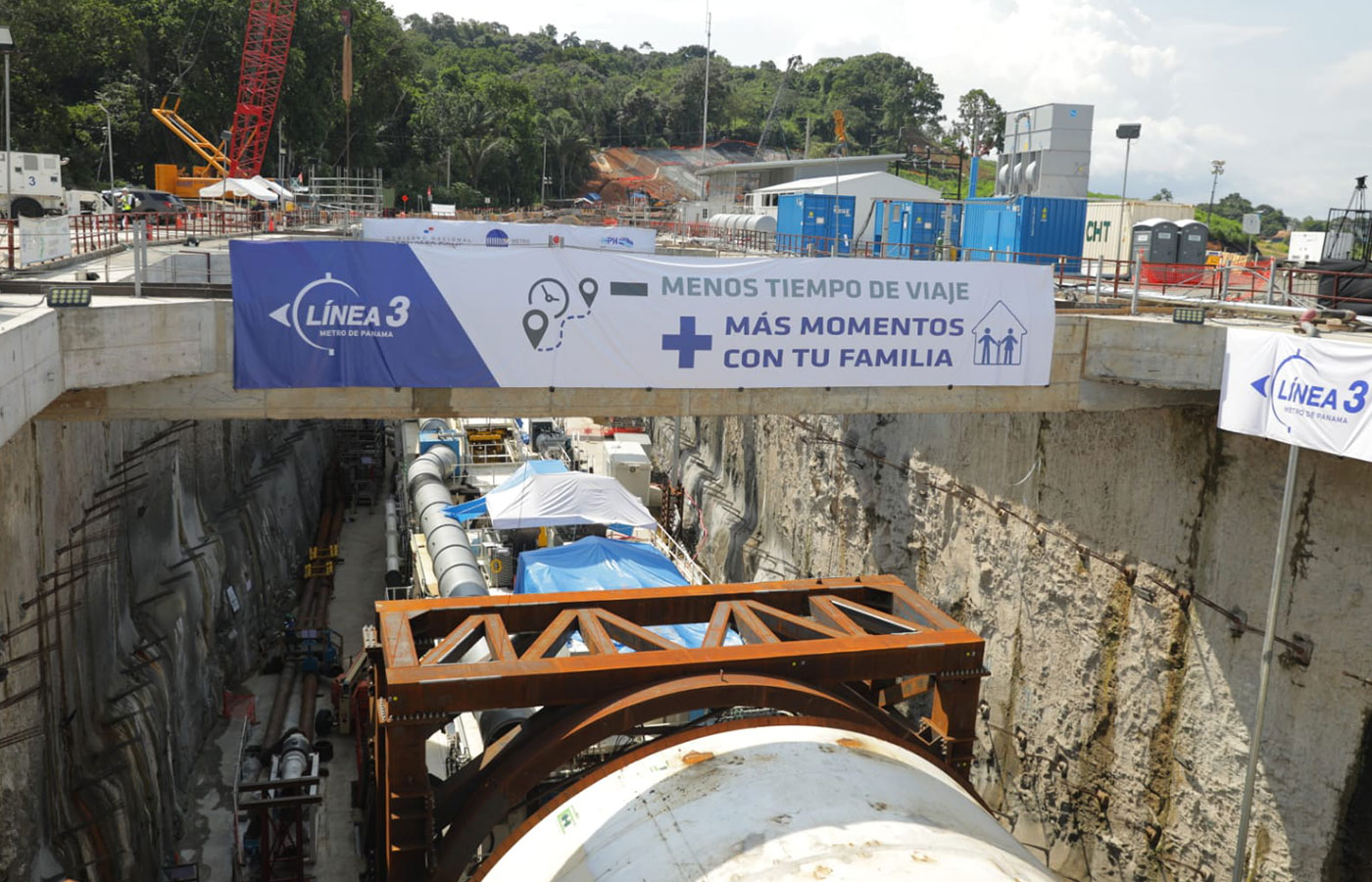 Panamá inicia la construcción del túnel bajo el Canal de Panamá