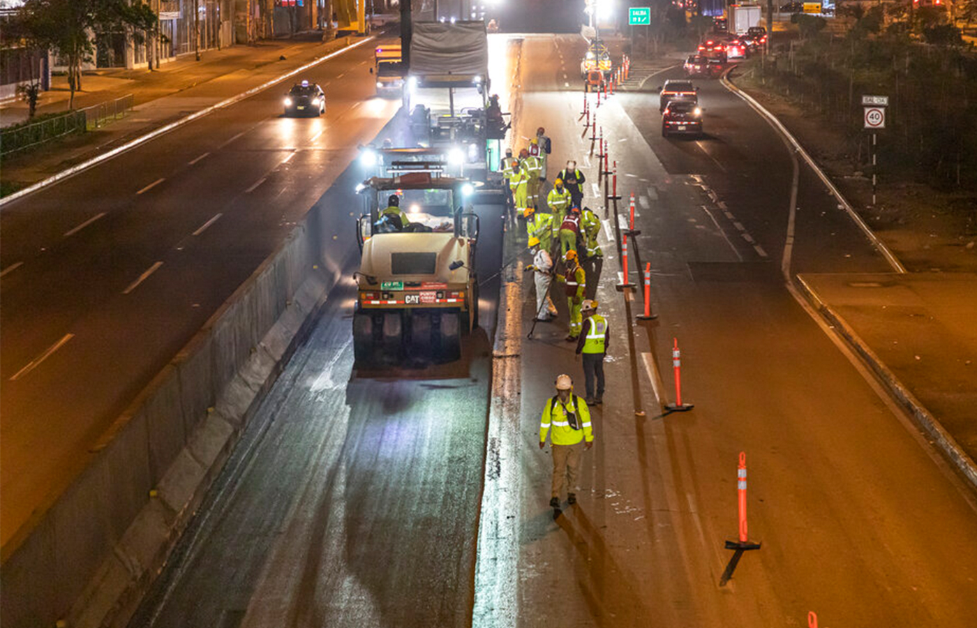 Perú: Avanza repavimentación de la Panamericana Norte en Lima